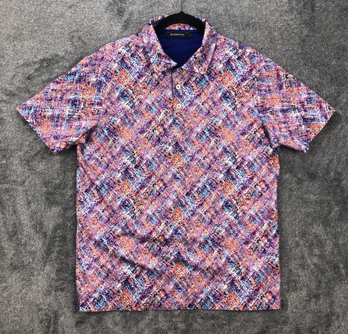 Bugatchi polo shirt mens large - bugatchi,