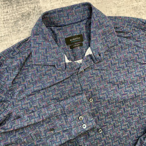 Bugatchi shirt mens medium - bugatchi,