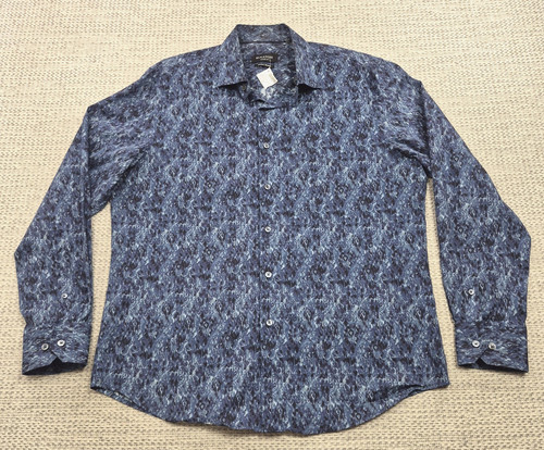Bugatchi button shirt mens - up,