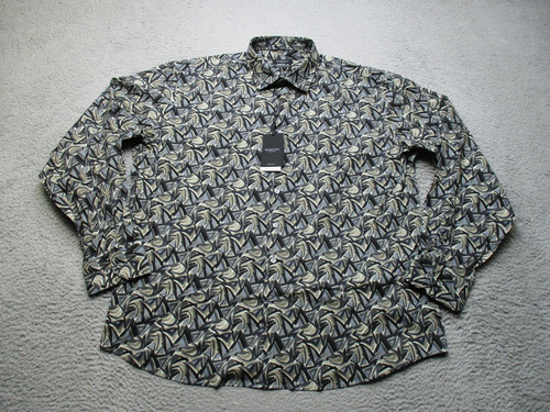 Bugatchi shirt mens 3xl clay - bugatchi,